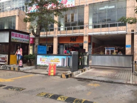 海南海口車牌識(shí)別加廣告道閘