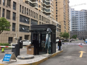 浙江省杭州市桐廬縣城濱江大聯小區(qū)車牌識別